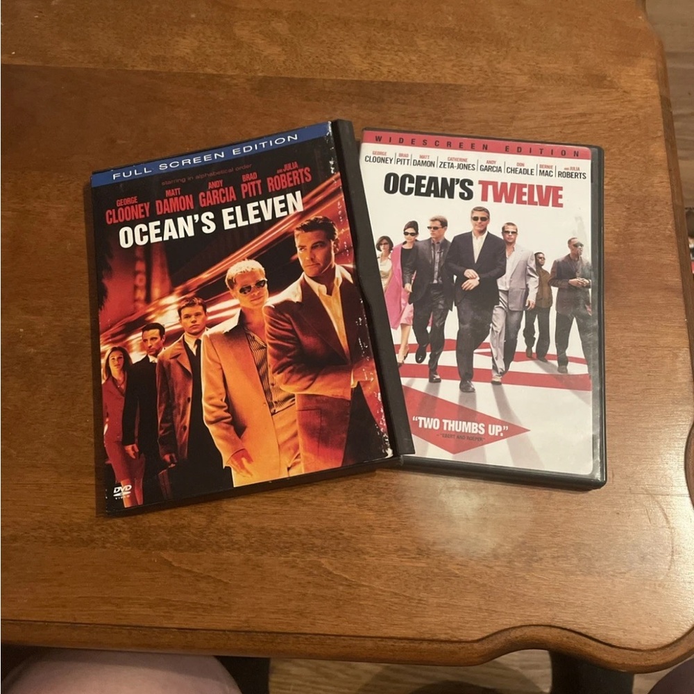 Ocean's Eleven and Twelve DVD Set